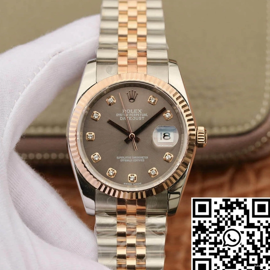Factory Dial Rolex Diamond-set GM Datejust 116231 0403
